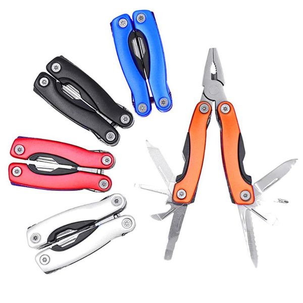 

10 in 1 outdoor portable multifunctional pliers foldable plier screwdriver knife multi tools kit hand tools