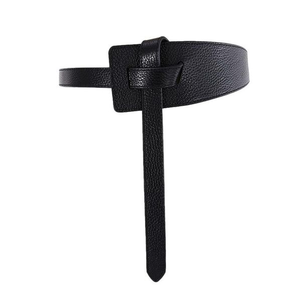 

belts simple wild black waistband first layer leather belt ladies decorative, Black;brown
