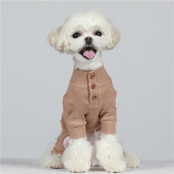 

dog apparel small pets puppy simple design jumpsuit for chihuahua toy dogs poodle