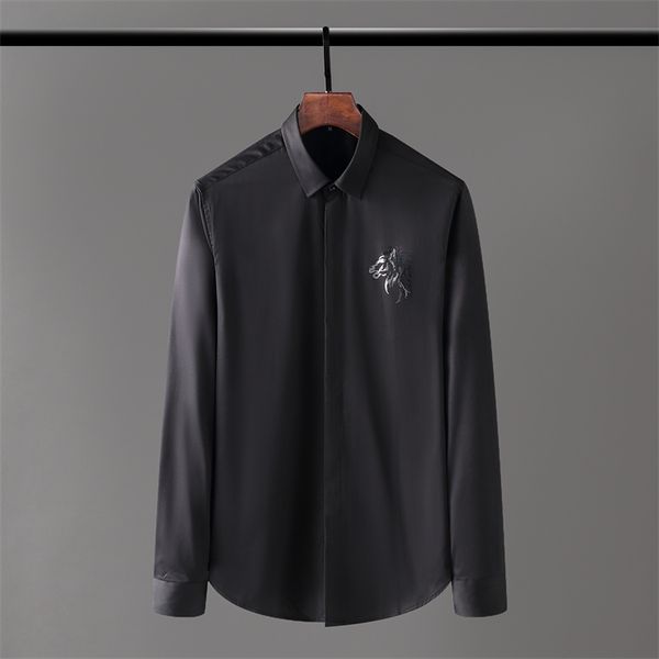 

2022men's favorite casual shirt of -43, White;black