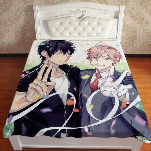 

anime manga ten count throw blanket blankets for beds