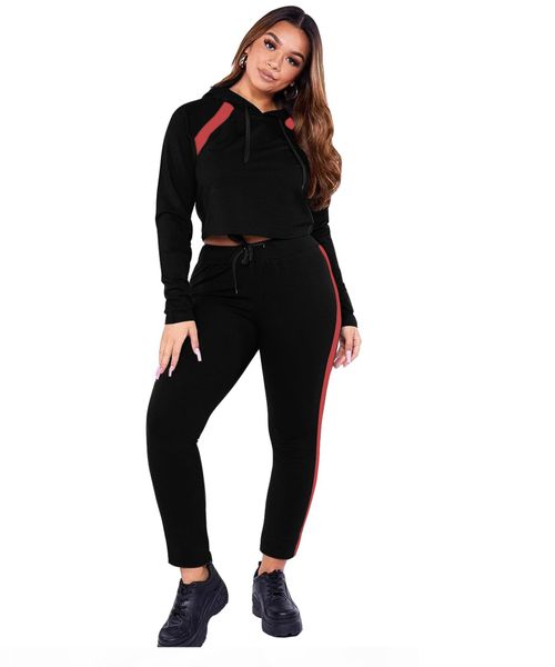 

sportwear beatwork женская костюм activewear две части набор толстовки топы jogger брюки костюма couscsuit сопоставление набор набор stafit, Gray