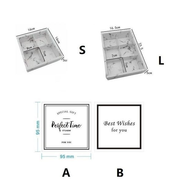 

2019 100pcs/lot transparent frosted cake box dessert macarons mooncakes boxes pastry jllfvj insyard