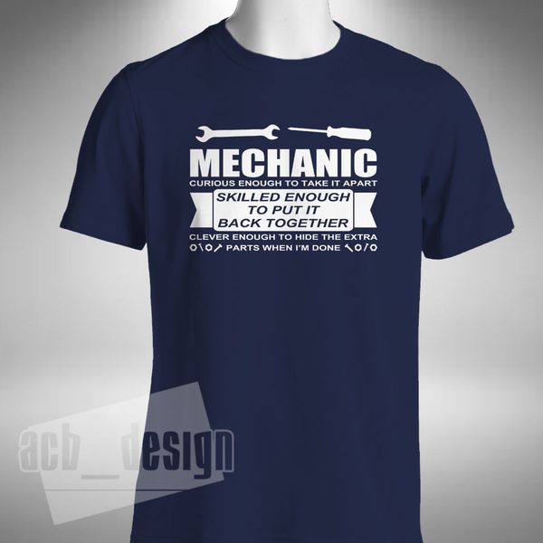 

sport 2019 new fashion tee shirt mechanic mens t-shirt curious enough to take it apart funny mechanic technician summer t-shirt
