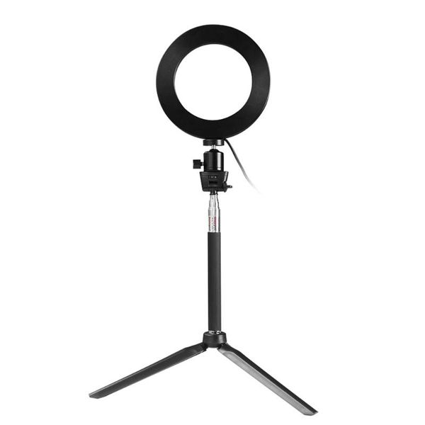 

universal led ring light w/tripod selfie p sudio lighting 20cm adjustable black kit makeup tool ring fill light