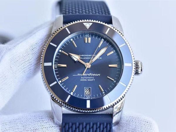 

super ocean culture ii 45mm, produced by gf, 300m waterproof. eta9015 sports, ceramic ring. sapphire mirror, automatic mechanical watch., Slivery;brown