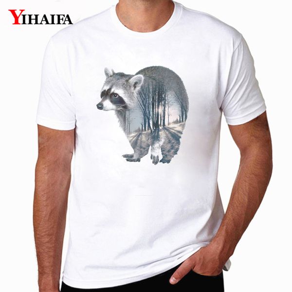 

yihaifa casual нью-форест снег медведь графика tees harajuku с коротким рукавом повседневная топы мужские hip hop спорт толстовка с капюшоно