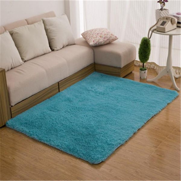 

1pcs fashion thicken plush shaggy thicken soft carpet area rugs slip resistant floor mats for living room bedroom home supplies
