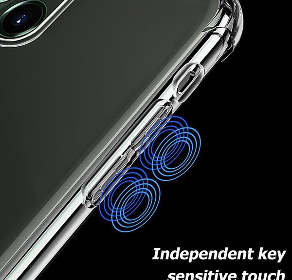 

transparent clear case for iphone 12promax clear shockproof case for iphone 12 6.7 sil cover transparent case for bbyvvt yhshop2010