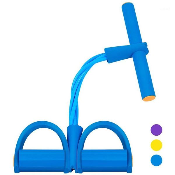 

resistance bands fitness 4 tube resistand band elastic pull ropes yoga workout equipment pilates sit-up rower belly home gym sport training1