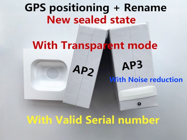 

real noise cancelling air gen 3 ap3 h1 chip transparency metal hinge wireless charging bluetooth headphones pk pods 2 ap pro