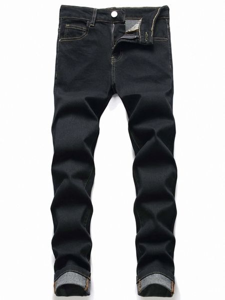

men ripped zip up jeans w2ga#, Blue