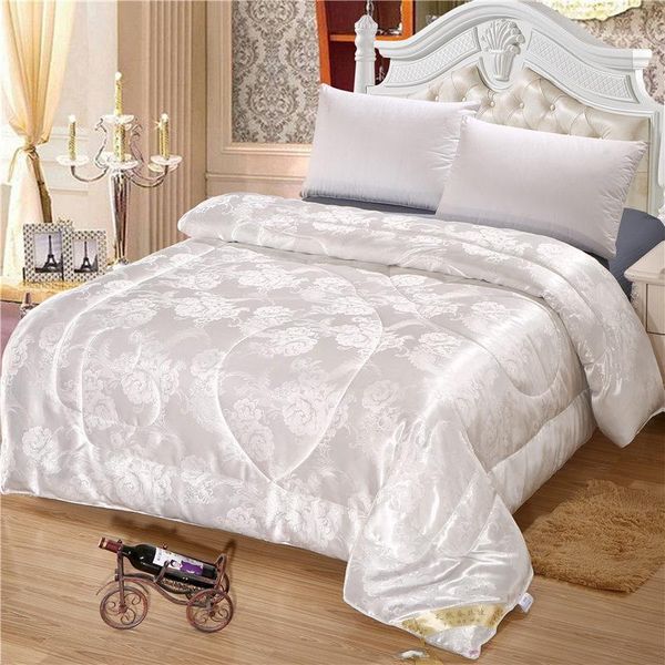

mulberry silk весна осень одеяло cozy утешитель одеяло пуховое королева размер с cotton king dropshipping quilts заполнение крышки