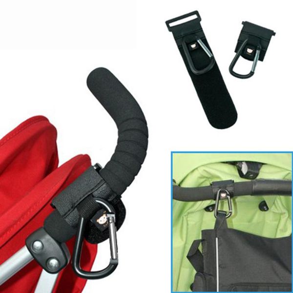 

stroller parts & accessories metal+non-slip leather baby hooks cart carriage hook hanger 35kg bearing pram hanging direct ship