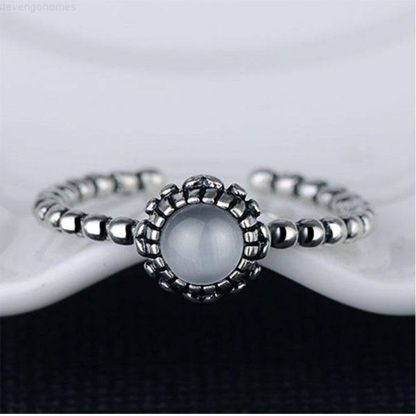 

925 twelve anenjery sterling vintage months fashion birthday stone thai silver ring for women anilons s-r101, Golden;silver