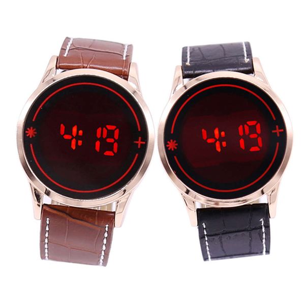 

korean smart fashion led movement personality sports student couple touch watchbgt
