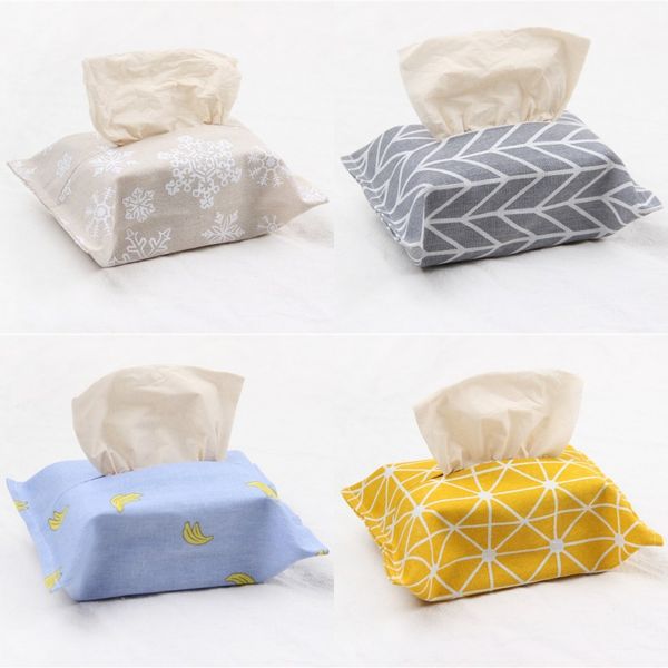 

magic sticking tissue boxes cotton and linen paper towel bag originality opp packing napkin boxes popular reusable 1 9bj j1