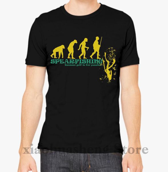 

spearfishing майка мужчин тенниска женщин верхние части тройника 100% хлопок смешной печать o-образным вырезом с коротким рукавом футболки с