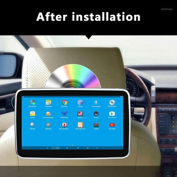 

10.1 inch android 6.0 car monitor hd 1080p mp5 touch screen dvd player with wifi/hdmi/usb/sd/fm/bluetooth tv headrest1