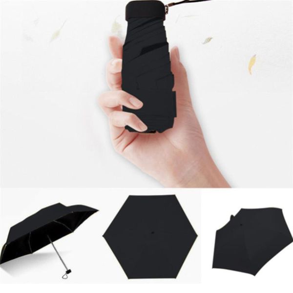

sun foldable umbrella mini umbrella umbrella mini folding sun umbrellas rainy day pocket parasolcandy color traveling rain gear qyljbn