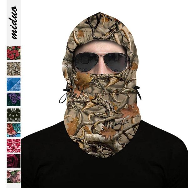 

winter outdoor thermal warm balaclava hood skiing cap cycling fleece ski bike scarf windser mask hats //, Black;white