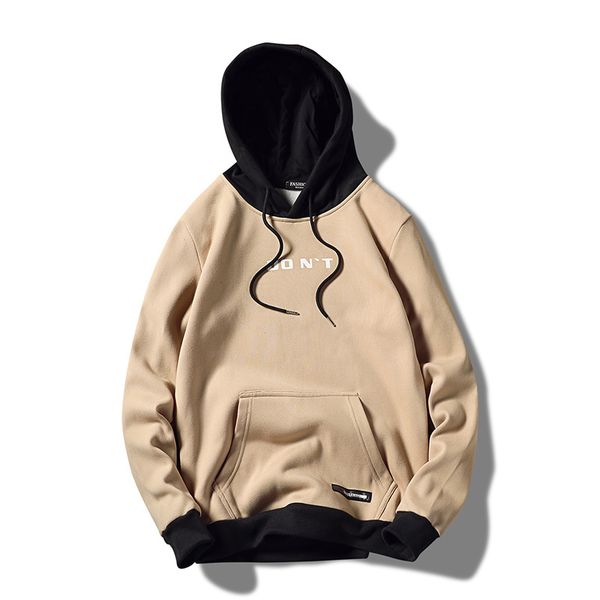 

2021 new tag streetwear hip hop patchwork with hoodies of men coat hood stock shirt bag plus size k96 18v2, Black
