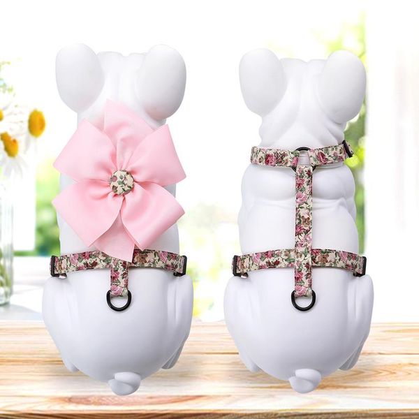 

cute puppy cat harnesses vest adjustable printed pet chihuahua yorkshire pug harness accessories for small large dogs c bbyevv