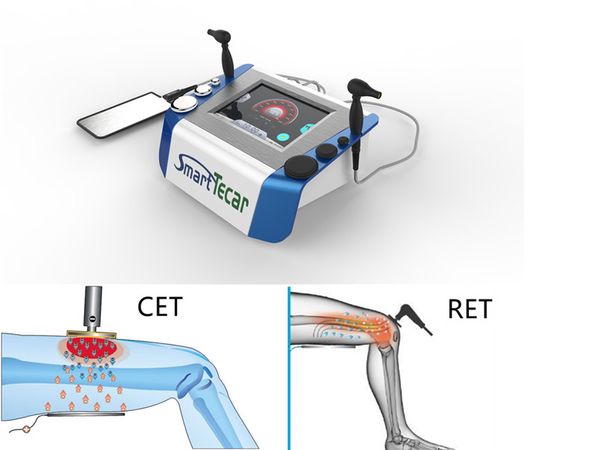 Fisioterapia Euqipment Gadgets de Saúde Tecar Máquina CETE RET Belt Heat Neck Relevo de dor e lesão esportiva Therpy