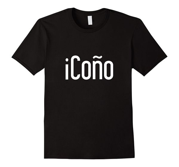 

icono funny spanish bilingual men 100% cotton prin harajuku cool homme fashion classic tee hoodie designers t shirts sweatshirt