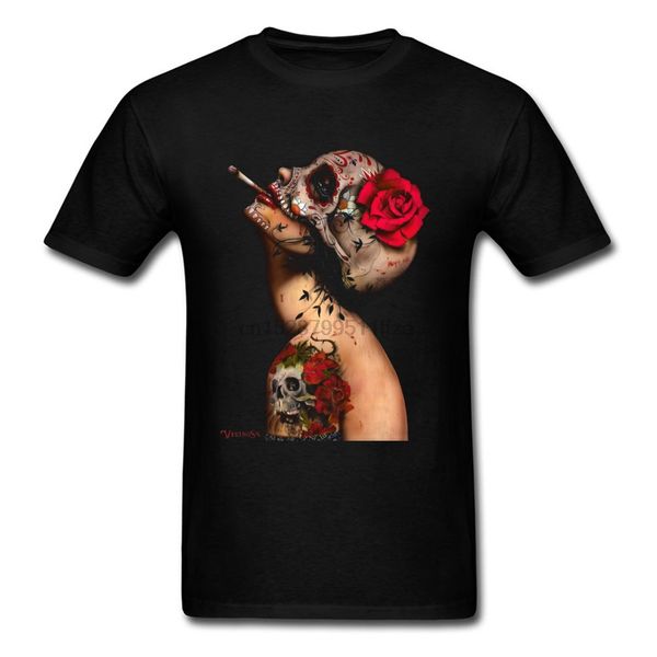 

3d printed sugar skull tattoo pin up day of dead viva la muerte coquette alice image sport hooded sweatshirt hoodie t shirt