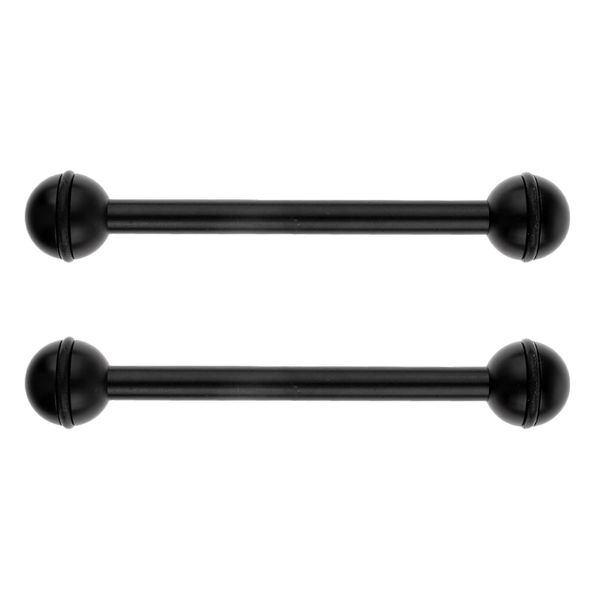 

2 pieces durable aluminum alloy 6 inch dual ball arm adapter for underwater scuba diving diver pgraphy camera light