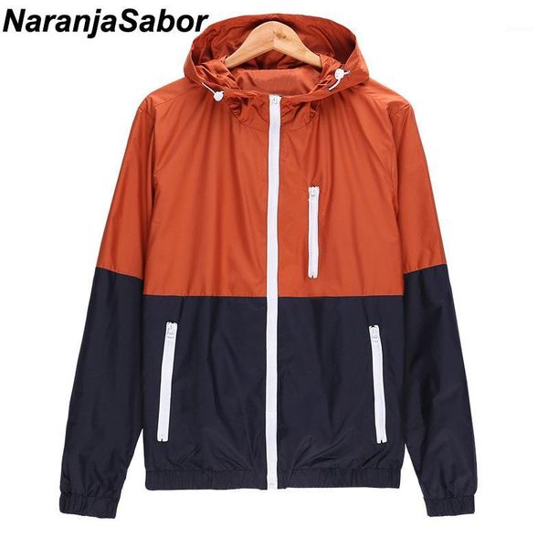 

naranjasabor casual jacket womens mens windbreaker 2020 new fashion jacket men hoodie jackets male coat spring outwear 6 colors1, Black;brown