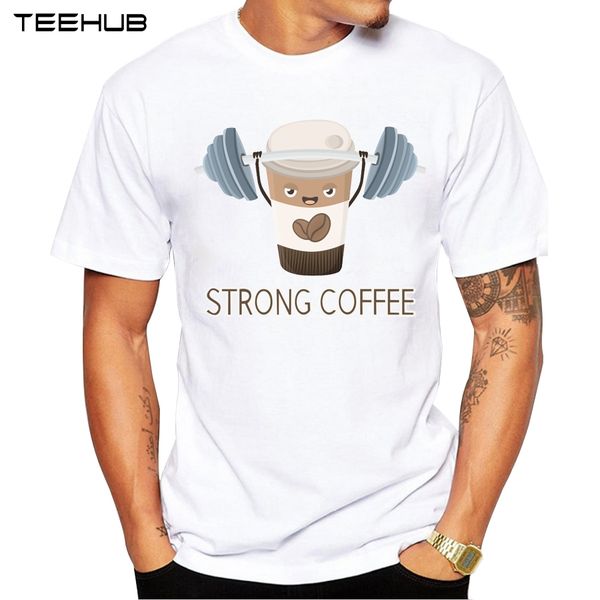

strong coffee men t shirt short sleeve casual hipster cartoon printed male fashion t shirts funny tee sport hooded sweatshirt hoodie
