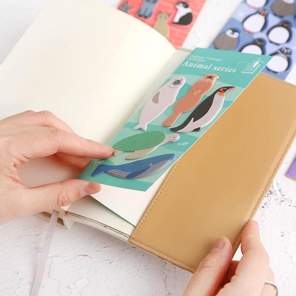 

8 шт party animal sticky note set жираф dog bird parrot лошадь memo сообщение marker это наклейки канцелярская школа e6629 bbyfqz sweet07