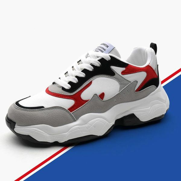 

fashion awesome drop shipping black white brown red low cut brown men casual shoes comfortable old dad shoes women men shoe spor