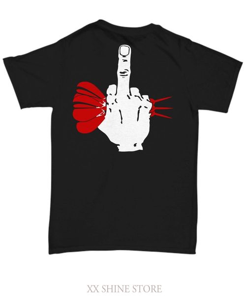 

dar darts middle finger middle finger men dar mens darts 100% cotton men tee hoodie designers t shirts sweatshirt