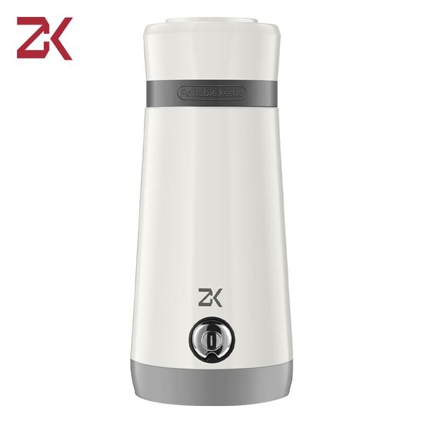 

zk portable electric kettle fast boiling stainless steel 600w travel water boiler