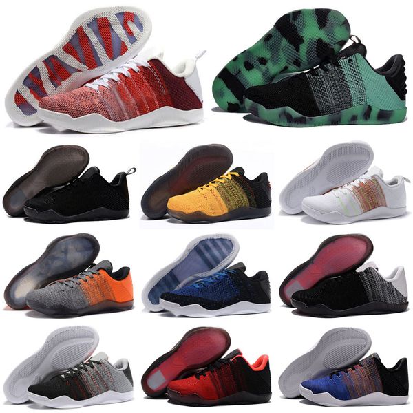 

mamba 11 elite men outdoor shoes bruce lee ftb white horse red horse achilles heel 11s black sports sneakers shoe
