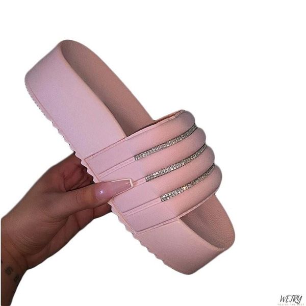 

женские летние плоские блешевые тапочки прозрачные мягкие женские туфли женские флопы сандалии на открытом воздухе пляж леди леди слайды пад, Black