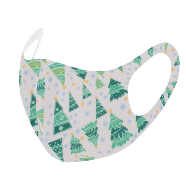 

многоразовая красочная ткань маска для лица 1 шт. взрослый печать ледяной шелковый защитная маска моющиеся против пыли и дымки mascarilla na