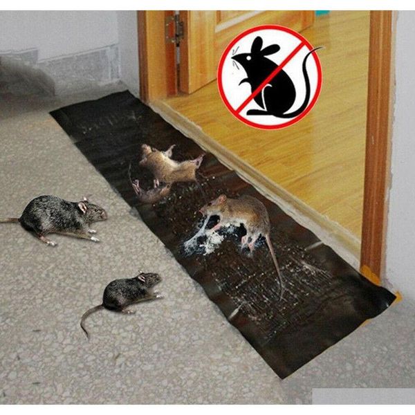 

large size super catcher glue traps super sticky rat mice mouse rodent snake bugs glue traps board mat non-poison xnn80