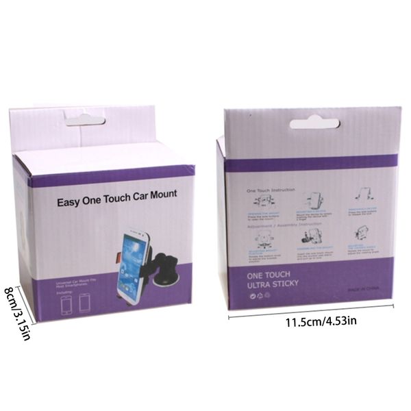 

360 rotatable car windscreen suction cup mount cell phone holder bracket stand x3ud