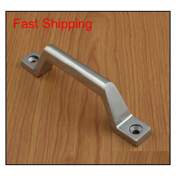 

one pcs solid stainless steel bow door handle industrial cabinet heavy equipment knob chassis cabinet pull toolbo qylsys bde_luck