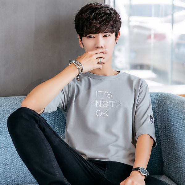 

2021 luyzjzen new funny t beautiful t-shirts manly man's sleeve short cotton cool tshirt summer shirt clothes k132 8nhz, White;black