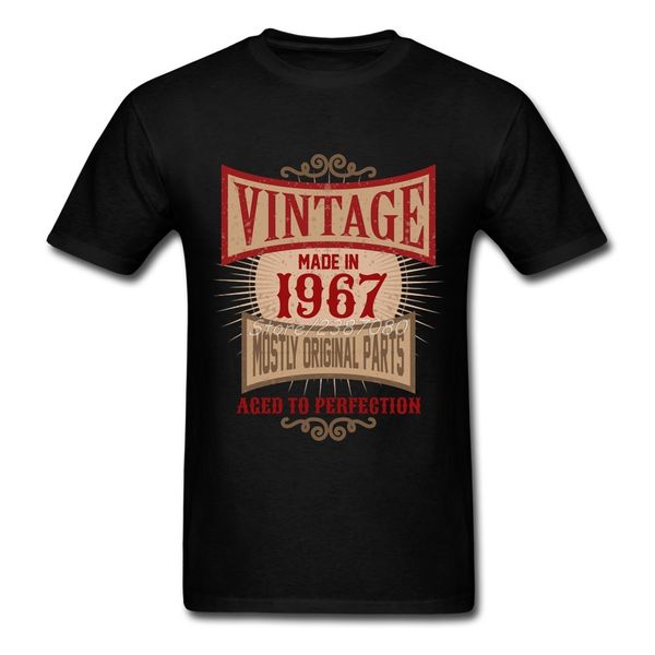 

pp made in 1967 retro birthday gift homme guy brand o neck big size short sleeve vintage mens sport hooded sweatshirt hoodie men t shirt
