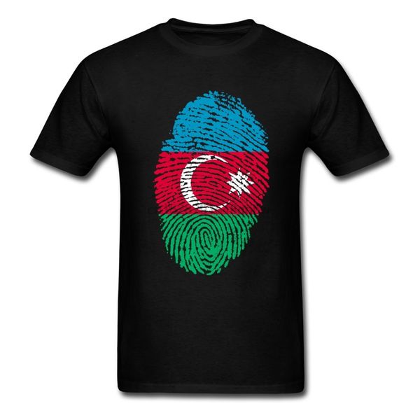 

oversized azerbaijan flag fingerprint shirt men basic short sleeve boyfriends gift tshirt sport hooded sweatshirt hoodie