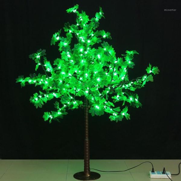 

christmas decorations 1.5m 5ft height led artificial maple tree light 300 bulbs110/220vac our door use rainproof fairy garden decor1