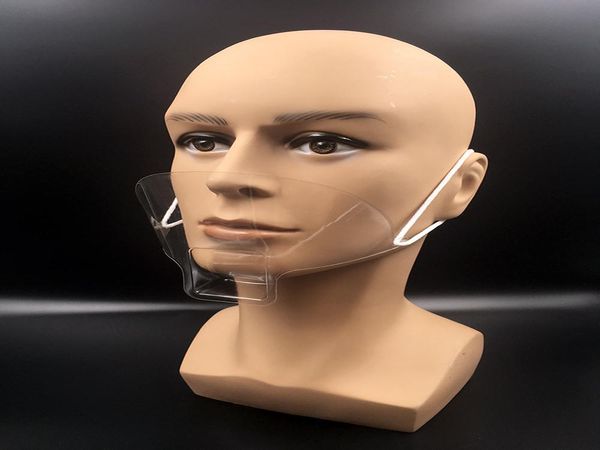

mask catering transparent mask anti-fog environmental protection plastic food l kitchen prevent saliva wmtqmi petsyard