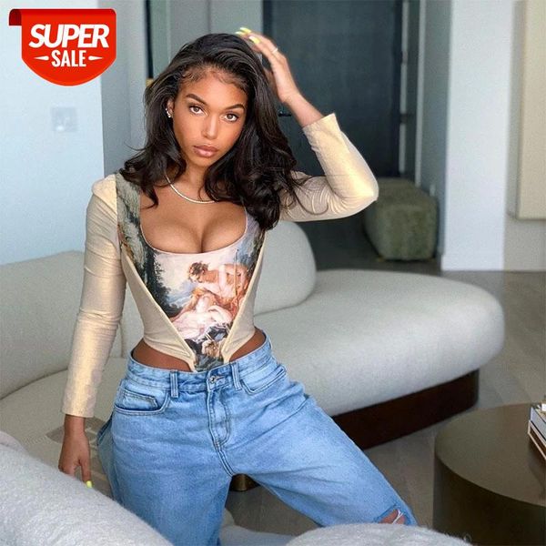 

cute sweet cartoon graphic women t-shirts 2020 autumn winter chic street casual wear christmas party tees female #mf1a, White
