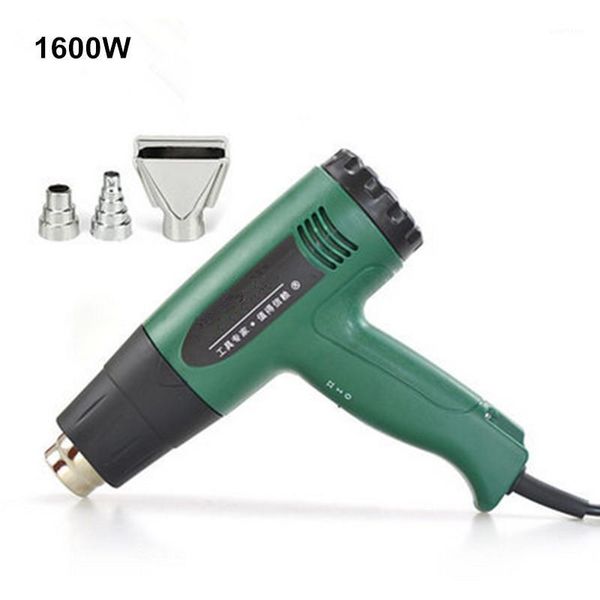 

1600w/1800w/2000w heat guns industrial electric air gun thermoregulator shrink wrapping thermal heater nozzle1